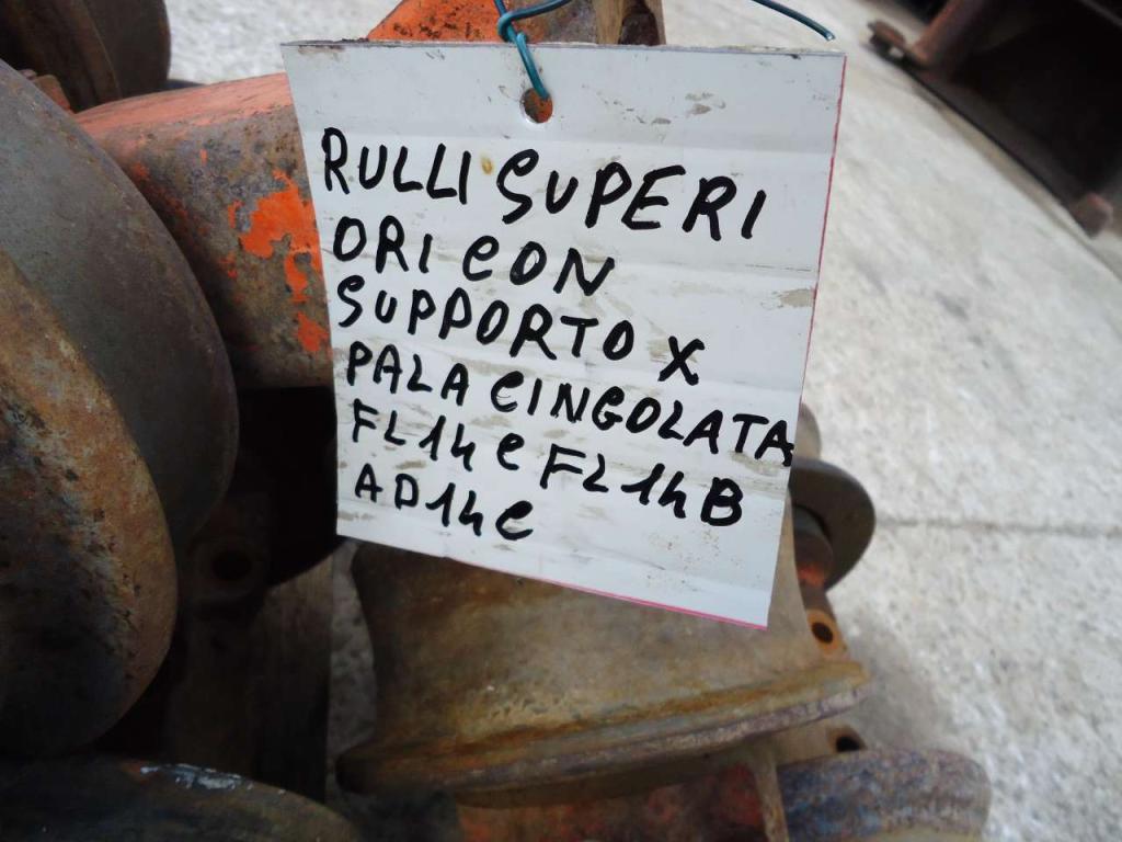 Rulli superiori per Fiat Allis FL14B - FL14C - AD14C Foto 2