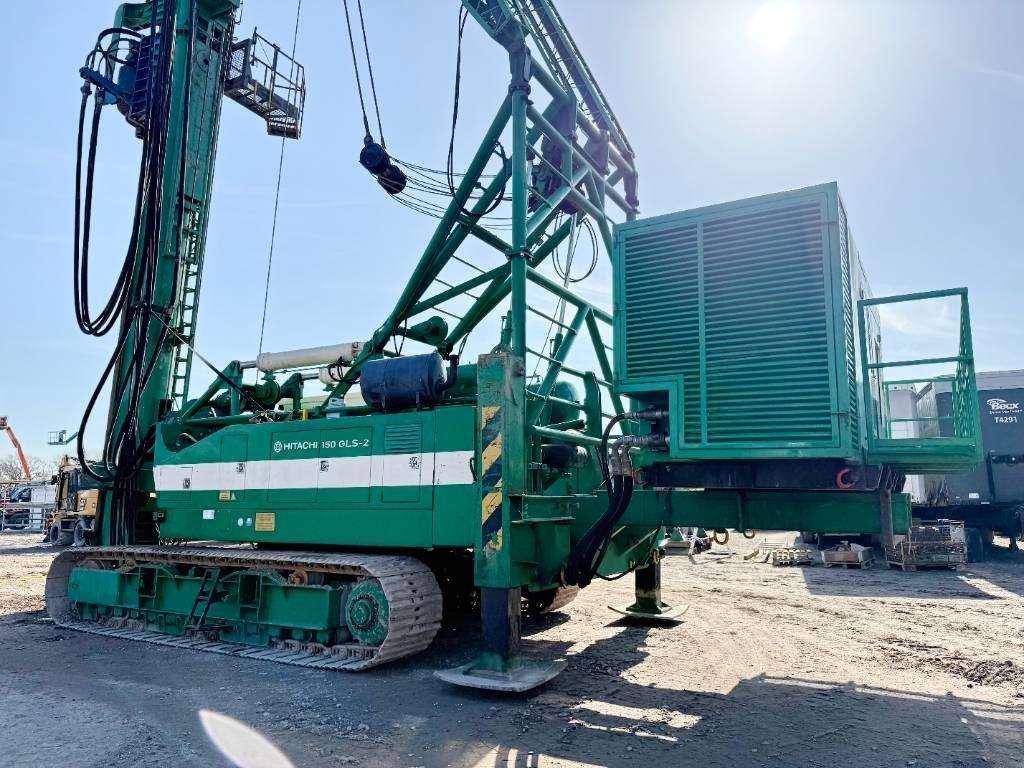 Hitachi KH150GLS-2 - 30.3m Drill / Powerpack / Hydr Tracks Foto 6