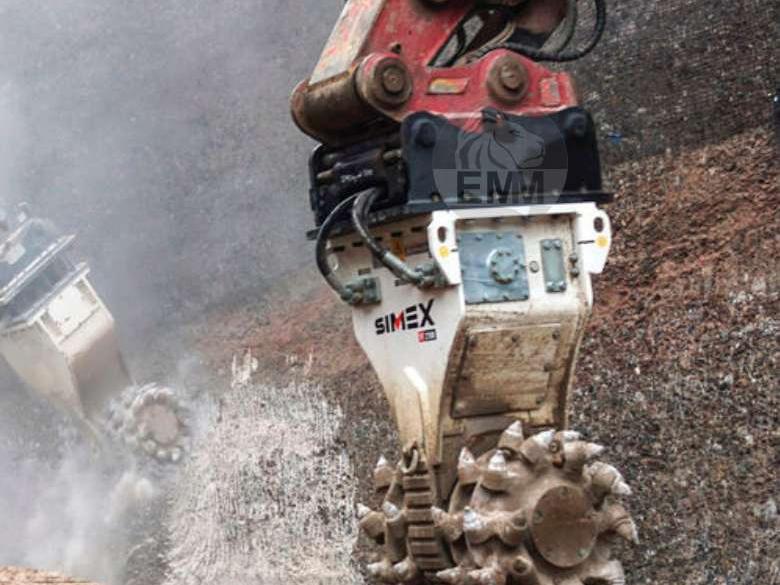 EMM Testata fresante escavatore 18 / 24 ton Foto 2