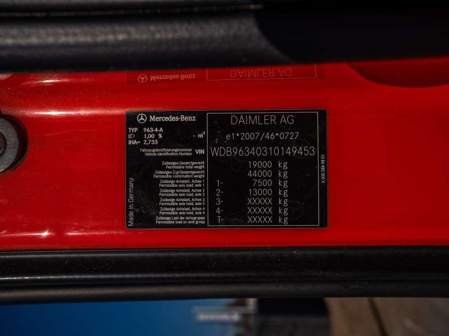 Mercedes-Benz ACTROS 1843 LS+KIPHYDR. Foto 19