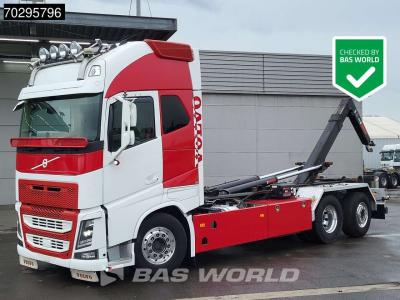 Volvo FH16 750 FH16 6X2 HIAB Multilift XR21S61 Hooklift Lift+steering Axle Automatic Euro 6 in vendita da BAS World B.V.