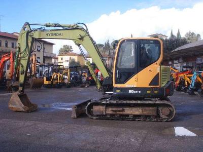 Hyundai Robex R80CR-9 in vendita da Valle Dorata Macchine