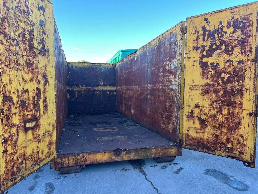 CONTAINER SCARRABILE USATO A CIELO APERTO Foto 4