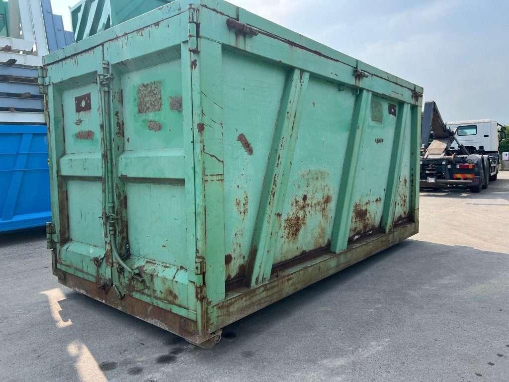 CONTAINER SCARRABILE USATO CON COPERCHIO Foto 2