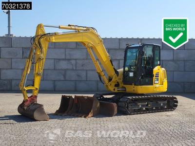 Komatsu PC80 MR-5 A/C - 3 Buckets in vendita da BAS World B.V.