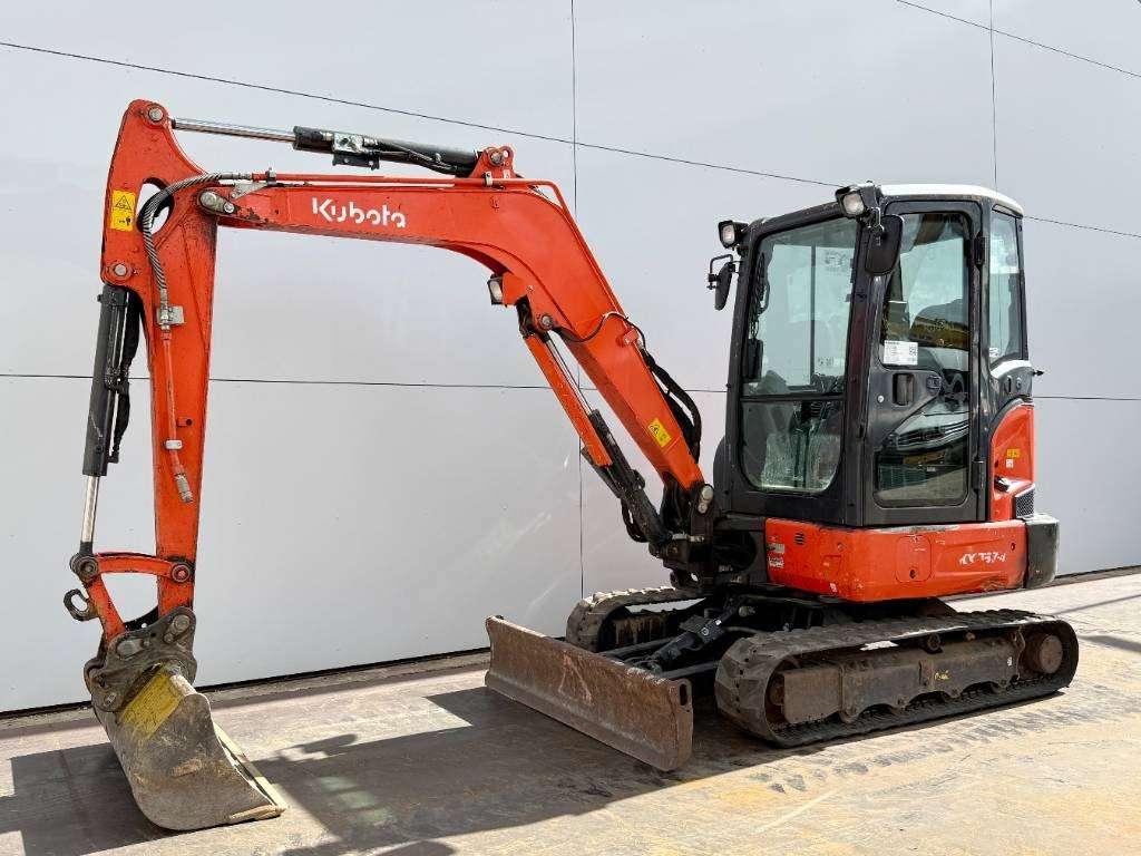 Kubota KX037-4 - Hammer Lines / Quick Coupler Foto 2