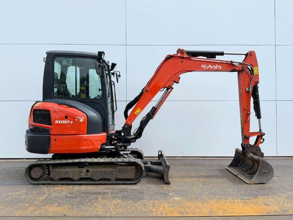 Kubota KX037-4 - Hammer Lines / Quick Coupler Foto 6