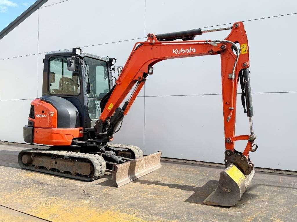 Kubota KX037-4 - Hammer Lines / Quick Coupler Foto 7