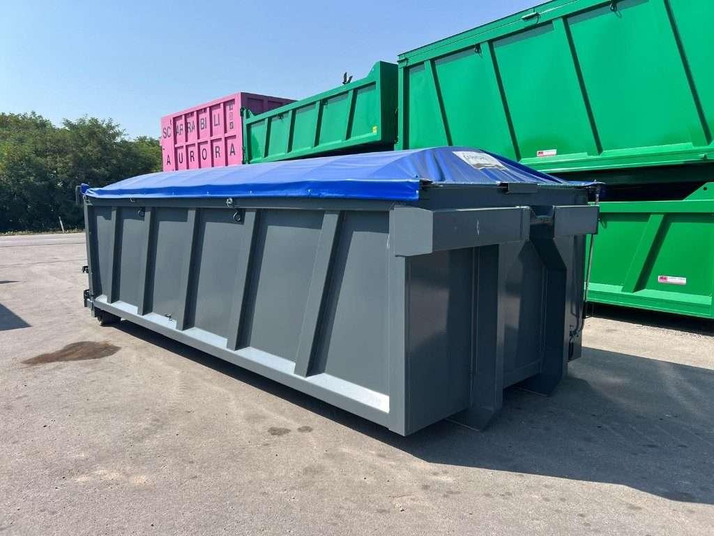CONTAINER SCARRABILE NUOVO CON COPRI SCOPRI Foto 2