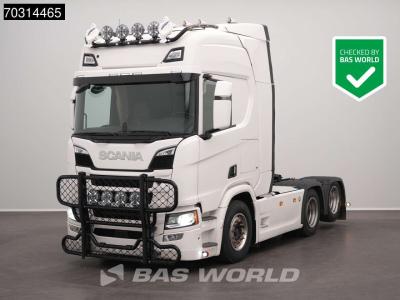 Scania R590 6X2 WB315! Full-Air Retarder Liftachse Leather Navi in vendita da BAS World B.V.