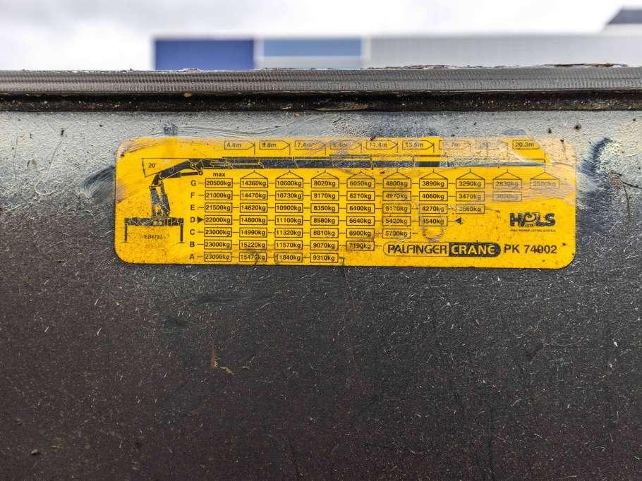 Scania R500 - PALFINGER 74002/5x Foto 25