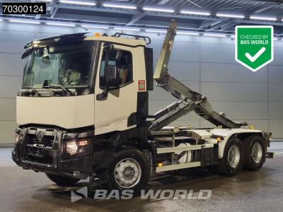 Renault C 430 6X4 20 tons Marrel AL20 S52 container systeem Automatic Euro 6 in vendita da BAS World B.V.