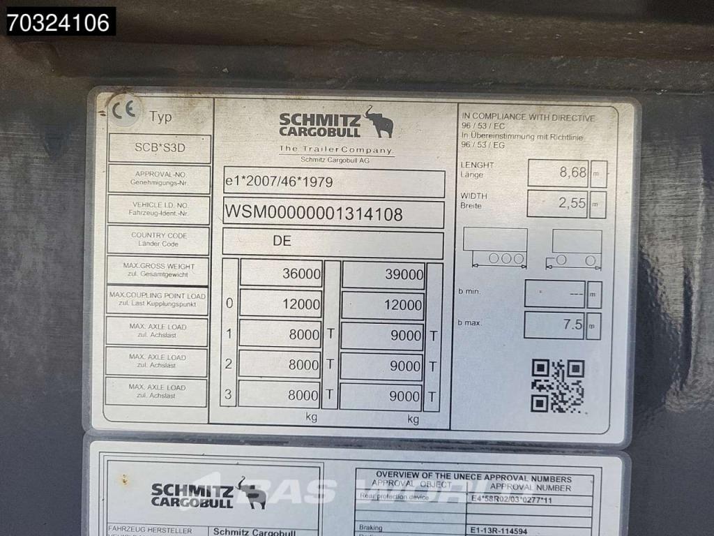 Schmitz SCB*S3D Lift Axle Cramaro Alcoa Foto 30