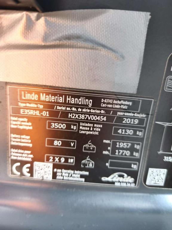 Linde E35RHL-01 Foto 9