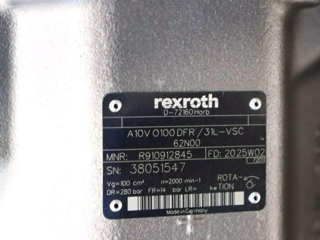 Bosch Rexroth A10VO100DFR/31L-VSC62N00 Foto 2