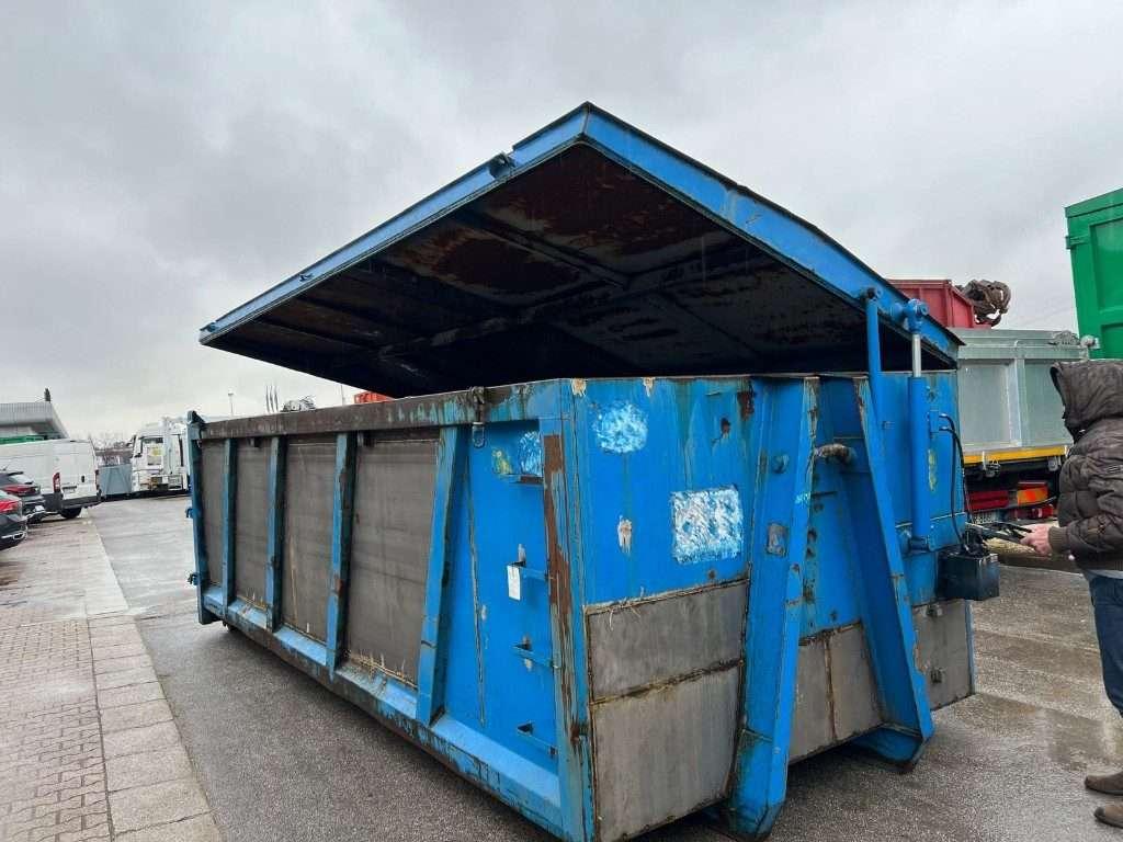CONTAINER SCARRABILE USATO CON COPERCHIO Foto 2
