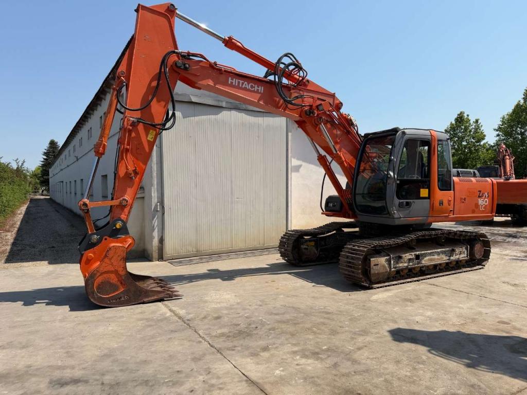 Hitachi zx 160 triplice Foto 5