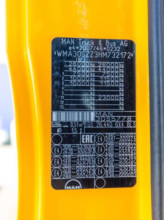 Man TGS 26.440 BLS+ HYDR. Foto 24