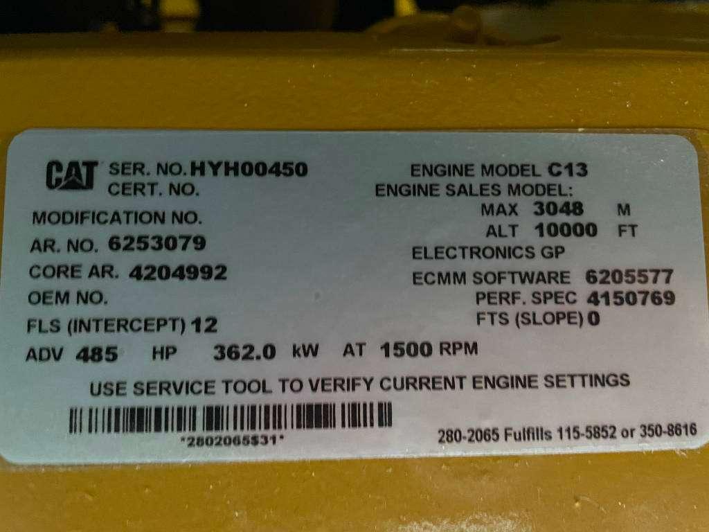 Caterpillar DE400E0 - C13 - 400kVA Generator - DPX-18023 Foto 13