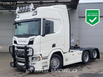 Scania R590 6X2 WB315! Retarder Full-Air 2xTanks Leather ACC Navi LED Euro 6 in vendita da BAS World B.V.