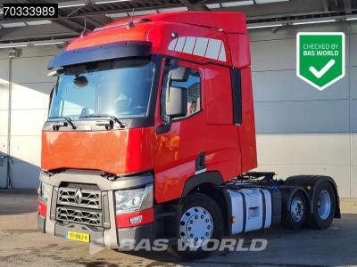 Renault T 460 6X2 NL-Truck APK 06-2027 SleeperCab Liftachse Standklima ACC PTO Alcoa's in vendita da BAS World B.V.