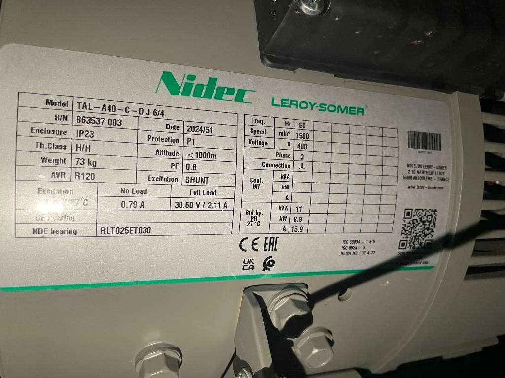 Perkins 403D-11G - 11 kVA Used Generator - DPX-12667 Foto 13
