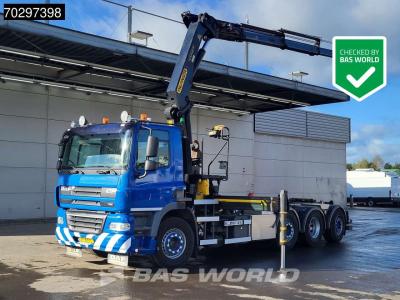 Daf CF85.410 FAQ CF85 8X2 Palfinger PK22002 EH Kran Crane + VDL  S-20-6200 Lift+steering EEV in vendita da BAS World B.V.