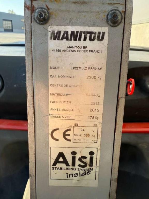 Manitou EP22M AC PFR9 SP Foto 9