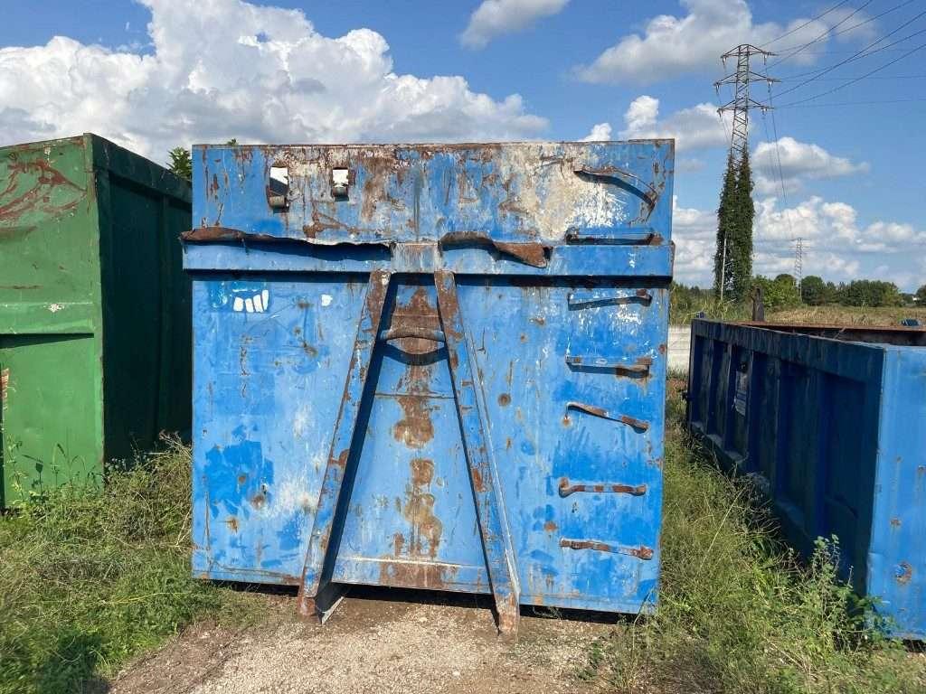 CONTAINER SCARRABILE USATO A CIELO APERTO Foto 2