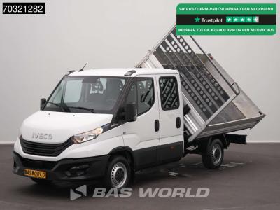 Iveco Daily 35S16 Automaat 3 zijdige Kipper Dubbel Cabine 3.5t trekhaak Benne Kieper Tipper Airco Trekhaa in vendita da BAS World B.V.