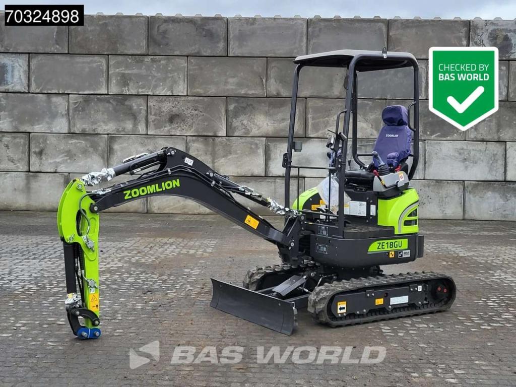 Zoomlion ZE18 GU KUBOTA ENGINE - CE CERTIFIED Foto 1