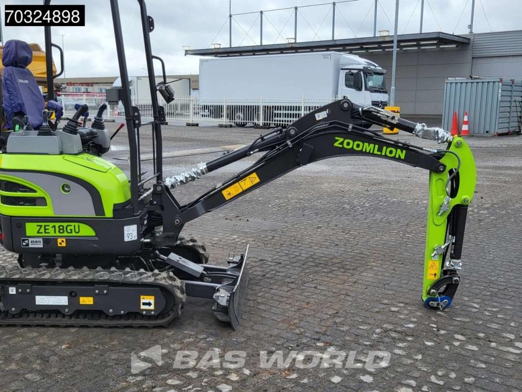 Zoomlion ZE18 GU KUBOTA ENGINE - CE CERTIFIED Foto 9