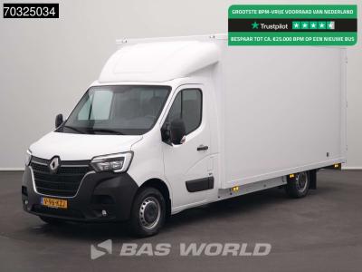 Renault Master 165PK BPM VRIJ! Lowliner Bakwagen Navi LED Airco Cruise Camera Euro6 Meubelbak Koffer Airco in vendita da BAS World B.V.