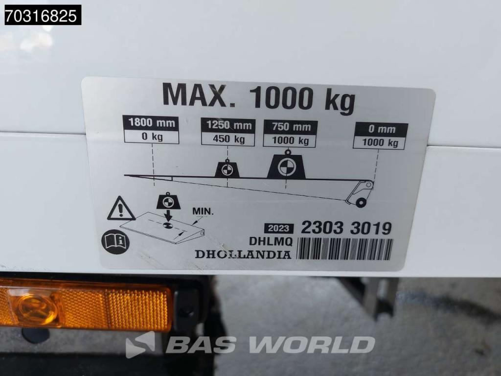 Iveco Daily 72C18 3.0L Automaat 1000KG Laadklep Luchtvering 180PK Dubbellucht Airco Cruise D'Hollandia Eu Foto 10