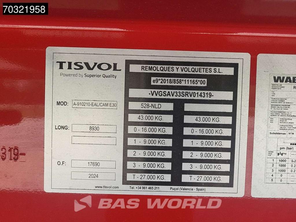 Tisvol A-910210-EAL New UNUSED 46m3 ALU Alcoa Foto 29