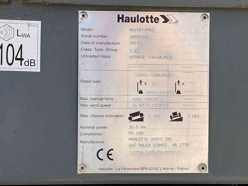 Haulotte HA 16 RTJ Pro Foto 22
