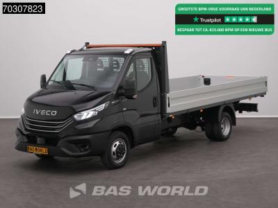 Iveco Daily 35C21 3.0L Automaat Dubbellucht 210PK Open Laadbak ACC LED Airco Camera CarPlay Parkeersensor in vendita da BAS World B.V.