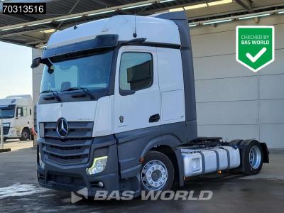 Mercedes Actros 1845 4X2 Bigspace Lowdeck Mirrorcam 2x Tank in vendita da BAS World B.V.