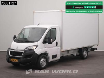 Peugeot Boxer 165PK Laadklep Bakwagen Airco Cruise Camera Standkachel Euro6 Meubelbak Koffer Möbelkoffer LB in vendita da BAS World B.V.