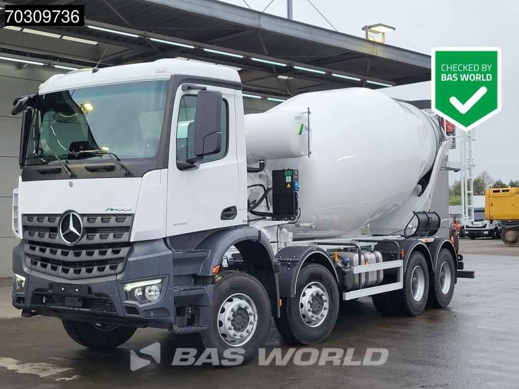Mercedes-Benz Arocs 4142 8X4 NEW! 12m3 Stetter Mixer Steelsuspension Big-Axle Euro 6 Foto 1