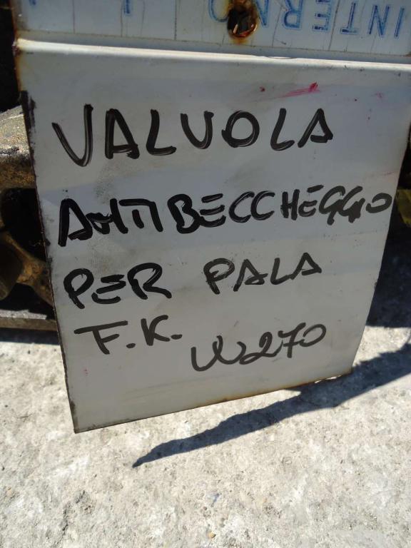 Valvola antibeccheggio per Fiat Kobelco W270 Foto 5
