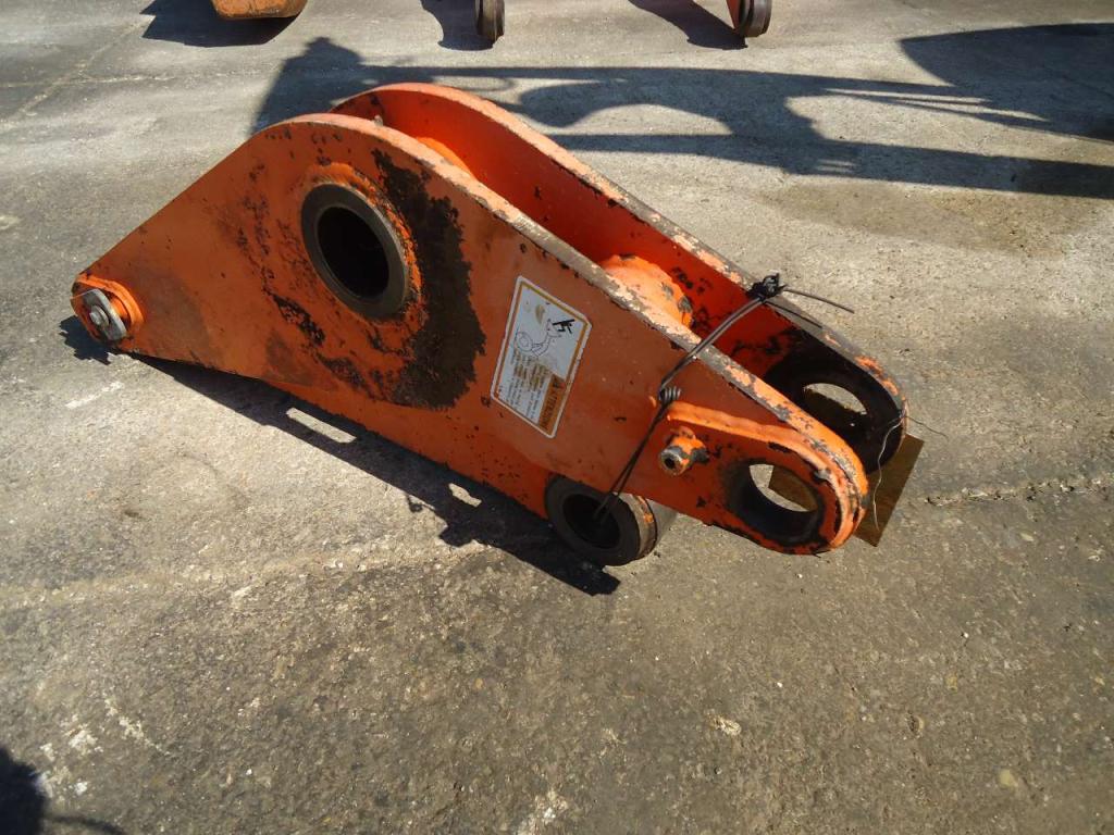 Biella e staffe richiamo benna per Fiat Hitachi W130 Foto 2
