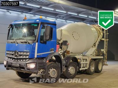 Mercedes Arocs 3240 8X4 Stetter 9m3 Mixer Full Steel Euro 6 in vendita da BAS World B.V.