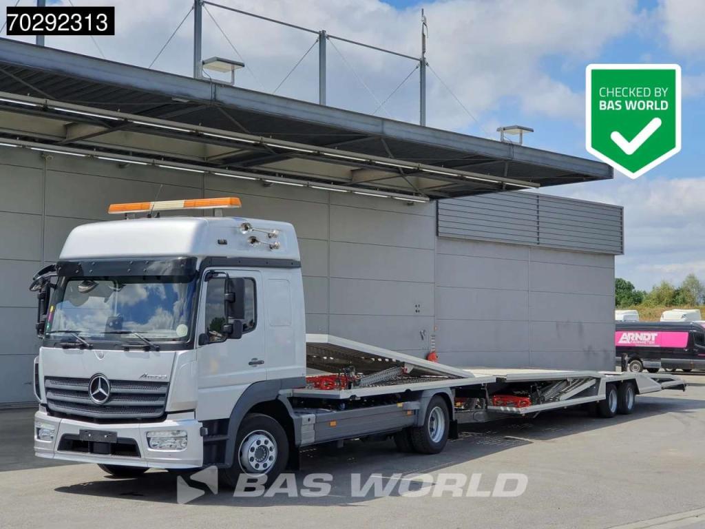 Mercedes Atego 1230 4X2 Kuvvetli car transporter 6 spots Hydrlaulic Winch Automatic Foto 1