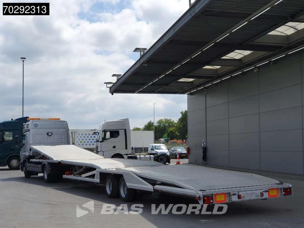 Mercedes Atego 1230 4X2 Kuvvetli car transporter 6 spots Hydrlaulic Winch Automatic Foto 8