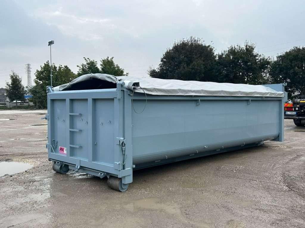 CONTAINER SCARRABILE PER INERTI CON COPRI SCOPRI Foto 7