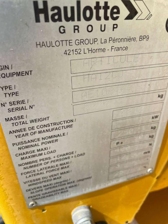 Haulotte HA12CJ Foto 9