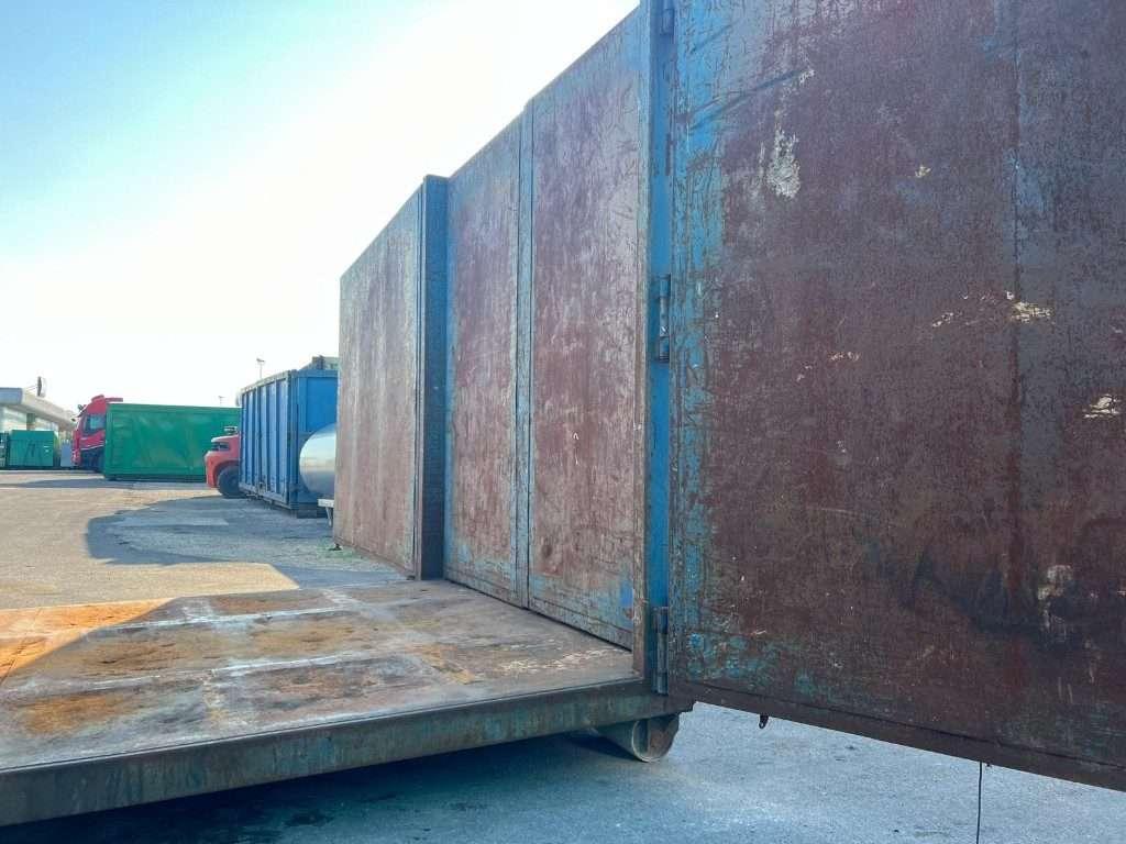 CONTAINER SCARRABILE USATO A CIELO APERTO Foto 10