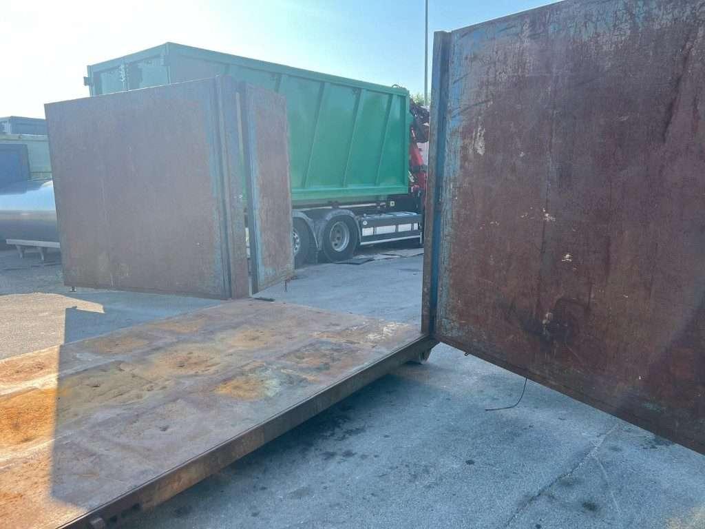 CONTAINER SCARRABILE USATO A CIELO APERTO Foto 14