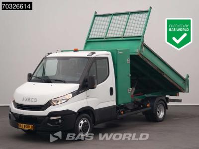 Iveco Daily 35C18 3.0L Kipper met Kist Dubbellucht 3,5t Trekhaak Navi Airco Cruise Camera Euro6 Tipper Be in vendita da BAS World B.V.